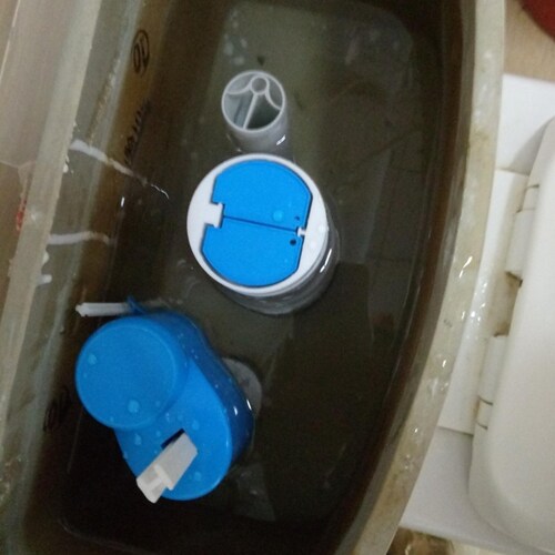 上水阀出水阀坐便器大全配件通用全套厕所进水阀内置套装按钮抽水