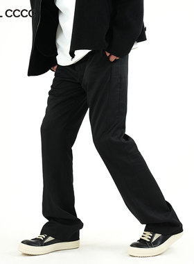 CTRL CCCC微喇西裤羊毛西裤长裤休闲裤cleanfi穿搭品质男装