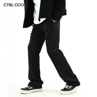 CTRL CCCC微喇西裤羊毛西裤长裤休闲裤cleanfi穿搭品质男装