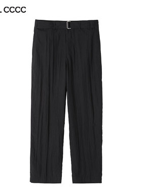 CTRL CCCC休闲裤非lem干丝裤 西裤桑蚕丝品质男装cleanfit