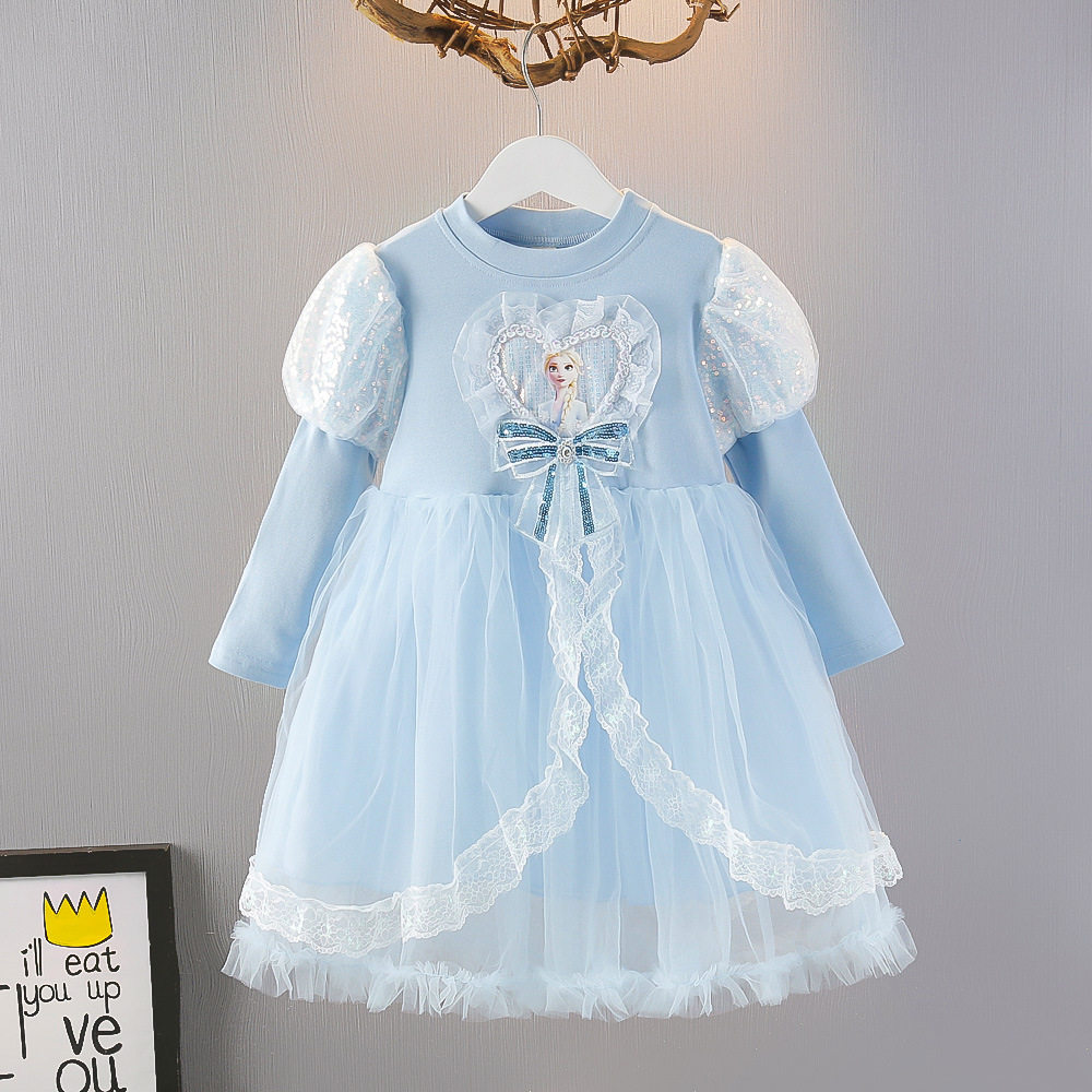 童装女童爱莎公主裙韩版洋气冰雪奇缘纱裙周岁生日礼服裙,童装/婴儿装/亲子装,连衣裙,淘宝优惠券,粉丝福利购,淘宝优惠卷