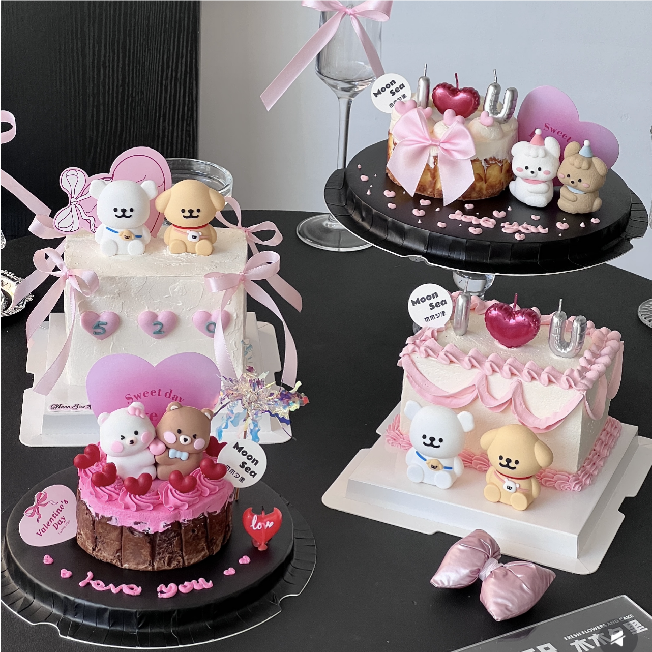 2.14情人节卡通快乐软胶小狗告白蜡烛可爱风蛋糕装饰节日装扮,节庆用品/礼品,节日装扮用品,淘宝优惠券,粉丝福利购,淘宝优惠卷