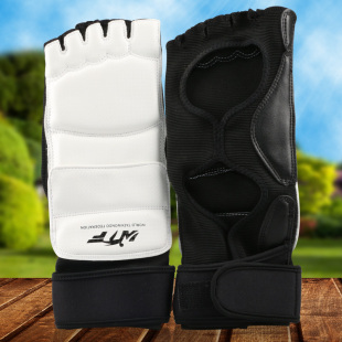 竞派跆拳道护脚套护踝保护套跆拳道护具空手道护脚背男女儿童成人