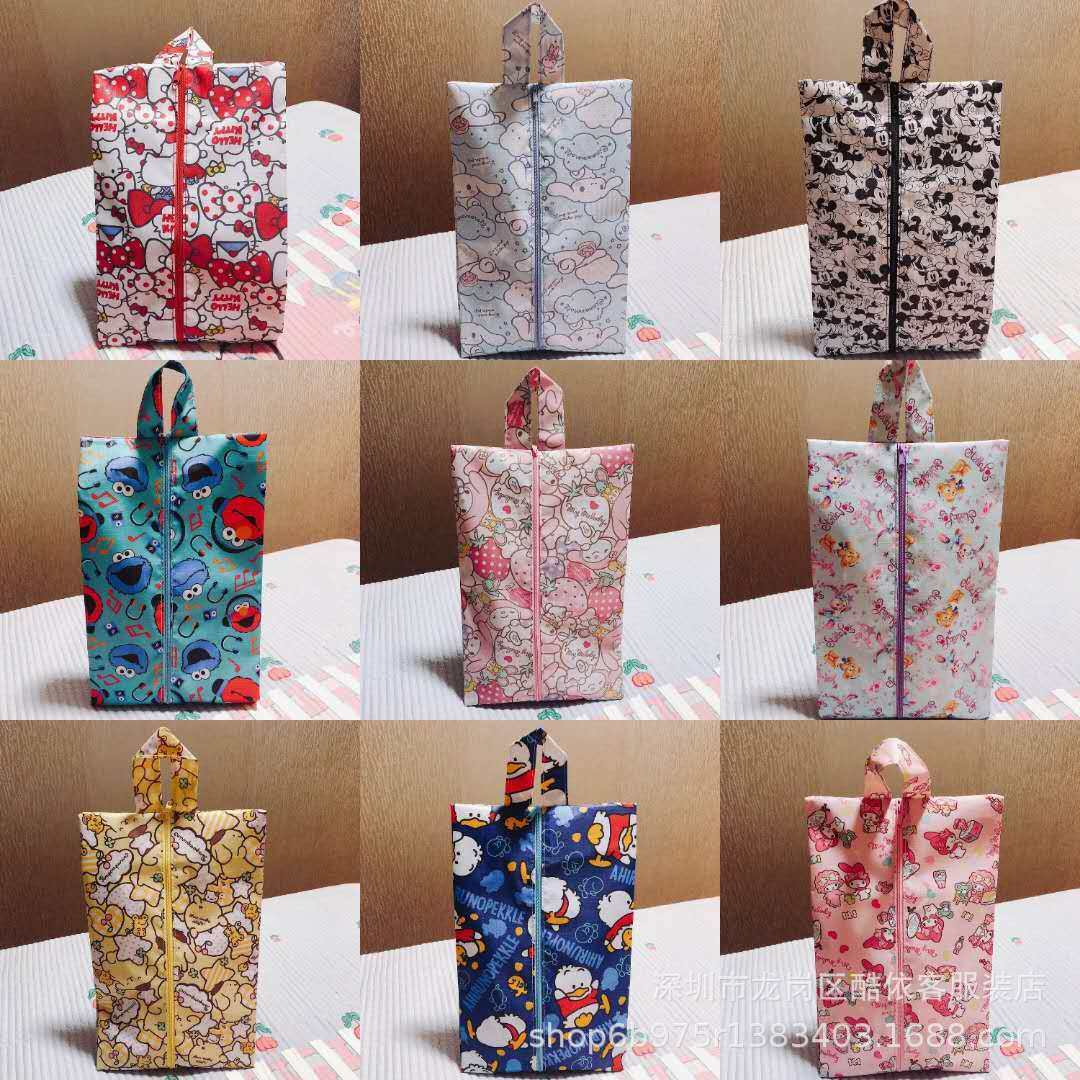 可爱贝克鸭加厚防水收纳旅行便捷大容量卡通美乐鞋子杂物收纳袋,收纳整理,吸尘器收纳架/盒/袋,淘宝优惠券,粉丝福利购,淘宝优惠卷