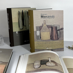乔治莫兰迪油画艺术画册 Morandi 大开本作品集书房摆件 Giorgio