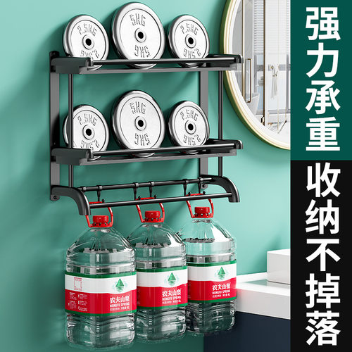 双层浴室置物架厕所洗手间墙上免
