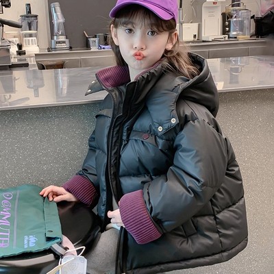 女童加厚棉服2025新款羽绒棉衣外套儿童冬季面包服小女孩冬装棉袄