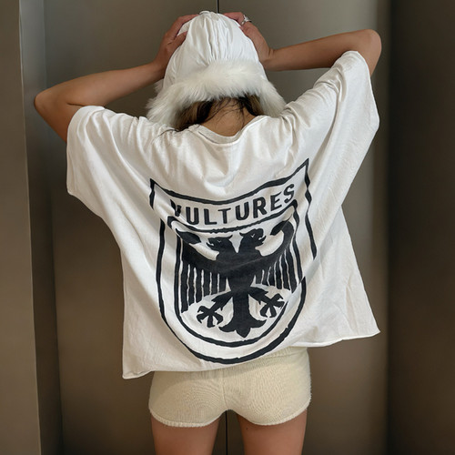 限定YEEZY侃爷Vultures1秃鹫短袖