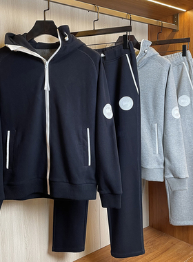 【Cozyfit懒人王炸】Naia醋酸羊毛绒感秋冬男士连帽卫衣夹克外套