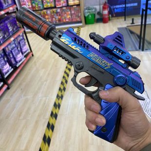 儿童喷雾玩具枪手枪男孩冒烟声光冲锋枪东发电动枪80218ABC74218C