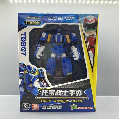 托宝战士银河侦探手办玩具音速雷霆巨岩先锋正义特警破天钢翼