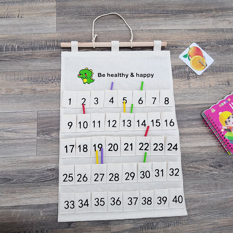 幼儿园创意口红帆布准确喝水记录