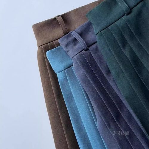 汉元素日常西装马面裙有口袋