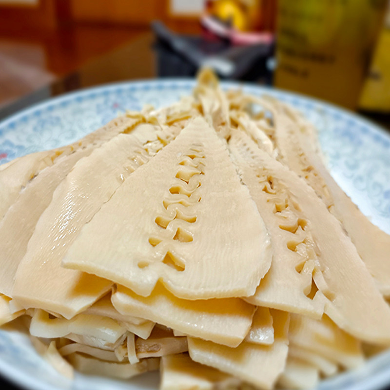 福建永安农家自制闽笋缘贡堡免泡发嫩春笋尖无添加炭烤500g玉笋尖