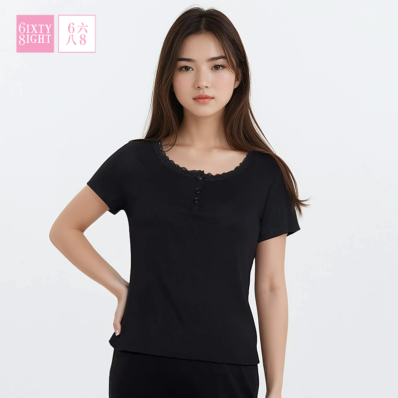 6IXTY8IGHT睡衣女柔软舒适套装