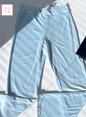 6IXTY8IGHT 68睡衣女运动休闲风柔软舒适丝绒家居服长裤HW09738