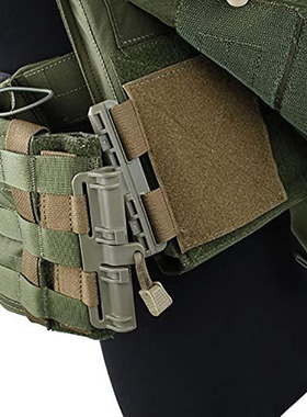 行界战术背心马甲 通用molle侧围裙快拆扣 jpc cpc ncpc xpc 野战