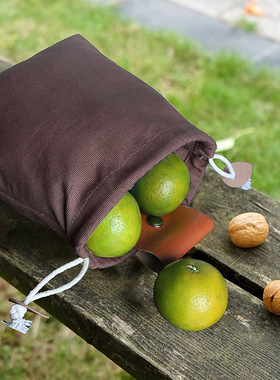 行界露营户外觅食袋Foraging bag果子采摘袋腰挂工具袋丛林收纳包