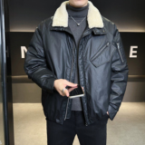 2025新款羽绒服毛领可脱卸休闲机车风冬装外套6016-9151P525，男装羽绒服，钱塘大厦6016