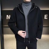 冬季男士休闲毛呢外套羊毛呢子休闲连帽夹克6016-8403p355控588，男装夹克，钱塘大厦6016