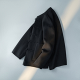 澳洲羊毛新中式风茶服毛呢大衣盘扣外套6016-8507P525控988，男装毛呢大衣，钱塘大厦6016