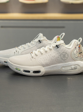 李宁韦德幻影7篮球鞋男鞋2025冬季新款轻量回弹耐磨运动鞋ABPV011