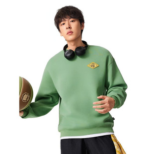 李宁反伍BADFIVE套头无帽卫衣男2026春季新款运动卫衣上衣AWDW027