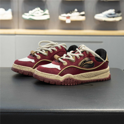 李宁布欧板鞋经典休闲鞋男运动鞋