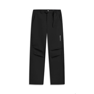 李宁户外CF溯丨软壳长裤女2026春季新款时尚百搭休闲长裤AYKW116