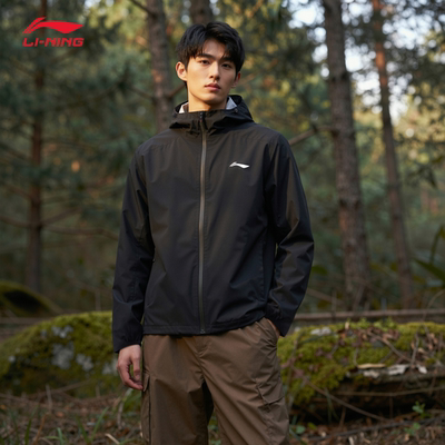 李宁运动风衣夹克男2026春季新款
