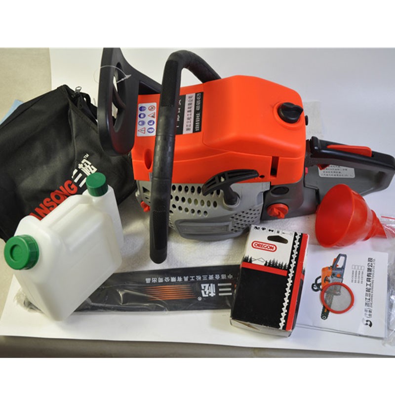 三松20寸汽油锯链条锯大功率伐木锯中德合资砍树锯砍柴家用砍树机