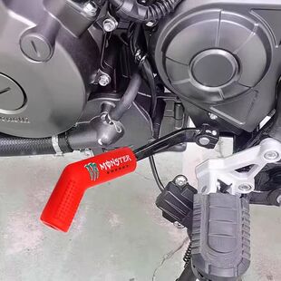 摩托车档杆套 档杆保护套挂挡换挡护鞋套 骑行防滑胶套 保护套杆