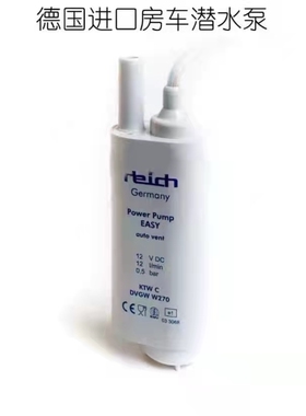 房车潜水泵REICH水泵 DVGW W270水泵 12V房车水泵 房车水路配件