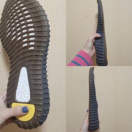 椰子350 黑生胶 替换大底boost球鞋修复维修手工更换磨损鞋底