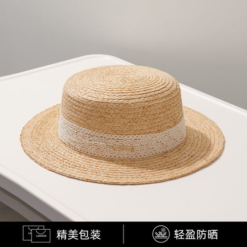 夏季极简文艺60CM大头围遮阳草帽