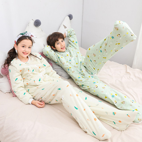 睡袋包脚舒适四季纯棉