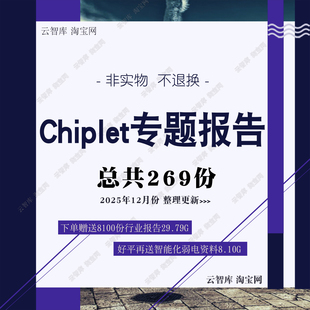 2025芯粒Chiplet行业专题研究报告半导体小芯片调研市场洞察报告