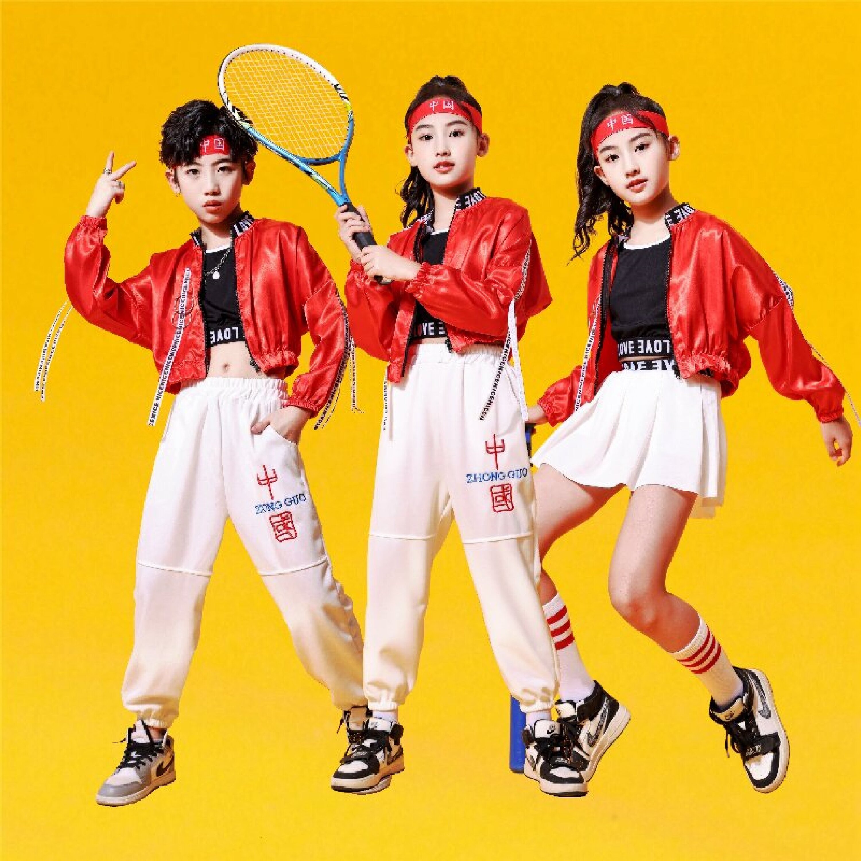 演出街舞舞蹈流晶逸彩中国风男女