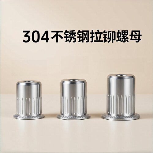 不锈钢沉头平头铆螺母GB17880