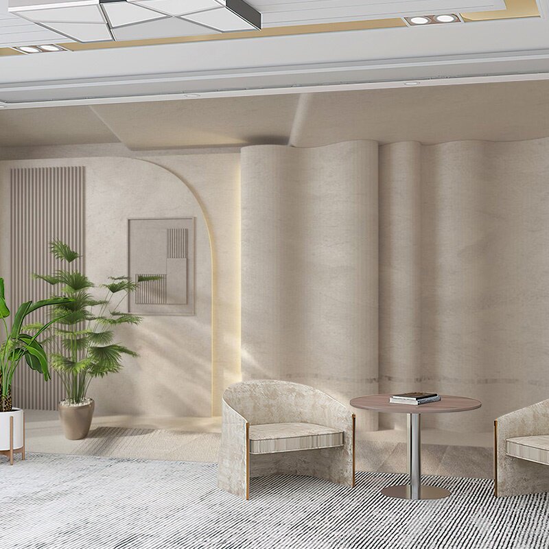 3d直播间立体装饰墙布服装店场景抖音快手拍照视频装饰高级感墙纸