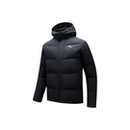 安踏三层速暖羽绒 四防羽绒服男保暖棉服外套 短款