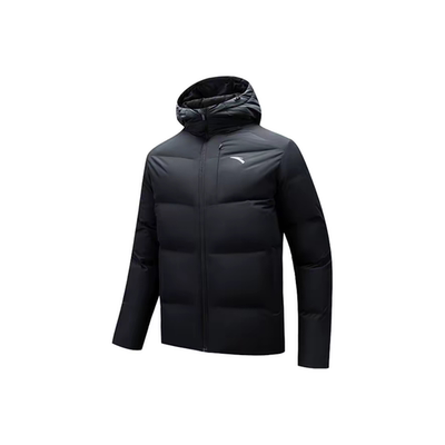 安踏三层速暖羽绒丨短款四防羽绒服男保暖棉服外套