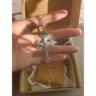 bm十字架项链女超大号长款毛衣卫衣链国内代购正品brandymelville