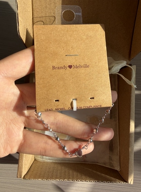 bm大小爱心手链超精致满链爱心手饰女新款时尚设计感国内代购正品