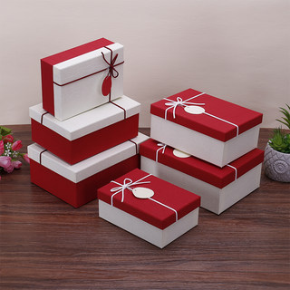 丝巾礼物盒精美韩版简约珍珠项链盒子口红纸质生日礼物喜糖礼品盒
