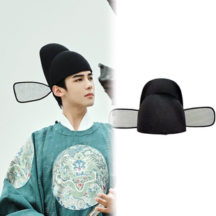 明制乌纱帽古风官帽翼善冠汉服帽子男首服伴郎帽子横翅新中式婚帽