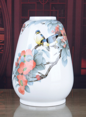 新世纪陶瓷玄关摆件釉下彩