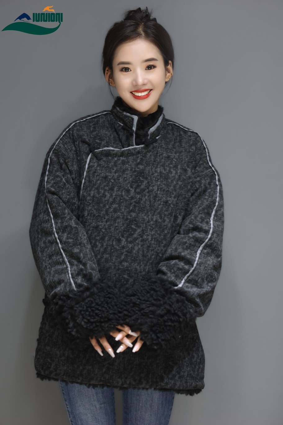 2023年新款女装外套冬装藏服民族风棉衣加厚上衣藏服加厚卫衣加绒