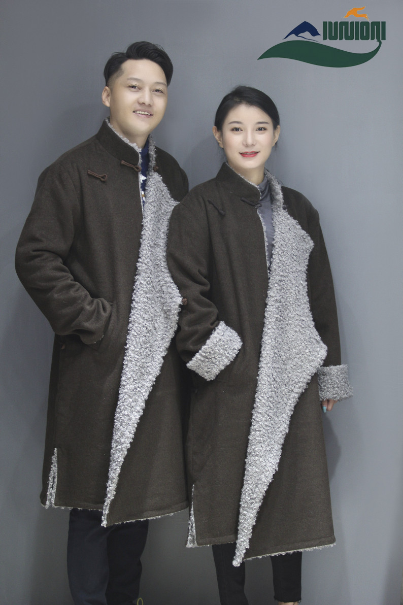 新款藏装外套男士长款配腰带加毛羊绒藏式风衣外套女冬装抖音同款,男装,其他民族服装,淘宝优惠券,粉丝福利购,淘宝优惠卷