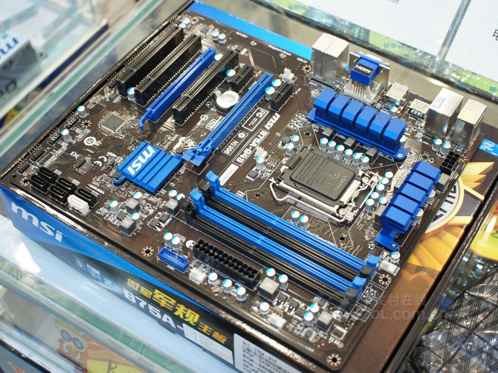 msi/微星b75a-g43 b75主板 usb3 sata3 1155主板 豪华大板
